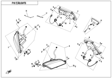 LH BREATHER HOSE, HEADLIGHT - 0