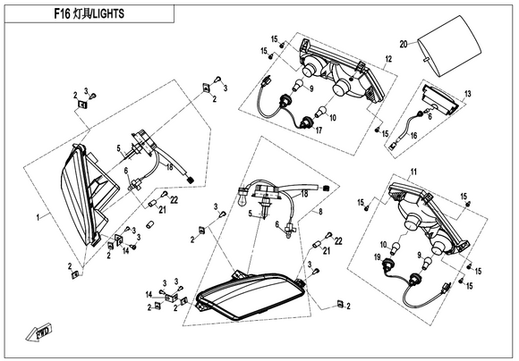 HEADLIGHT LH WITH E-MARK CERTIFICATION