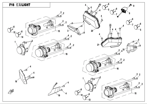 COVER, LH TAIL LIGHT - WHEN STOCK IS 0 THIS ITEM IS NO LONGER AVAILABLE