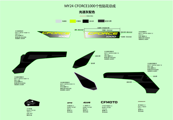 CFMOTO DECAL