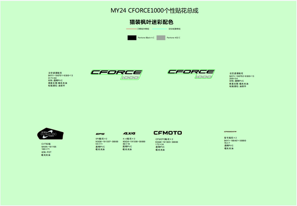 CFMOTO DECAL