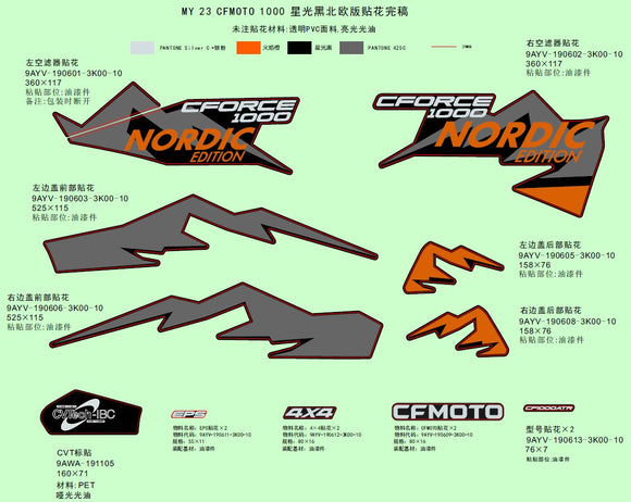 CFMOTO DECAL