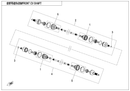 FRONT CV DRIVE SHAFT, LH-3