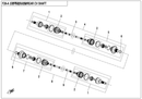 BEARING KIT, REAR LH MOTION END ODM-3