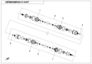 REAR CV DRIVE SHAFT-2