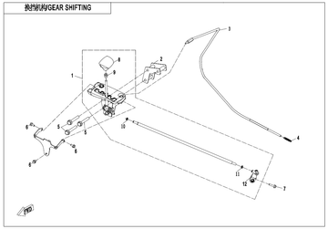 KNOB, GEARSHIFT