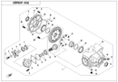 REAR GEAR CASE COVER REPL BY Q850-330002-00001-8