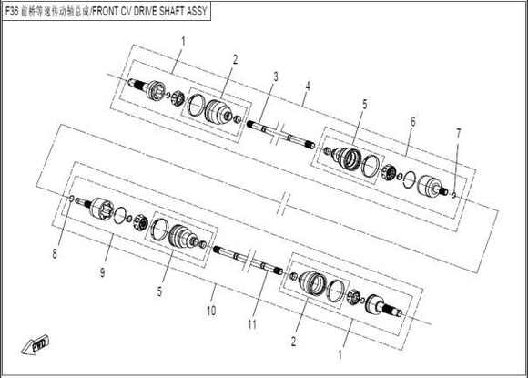 DUST BOOT KIT, MOTION END SPS