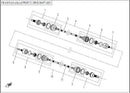 FRONT SHAFT, RH - WHEN STOCK IS 0 THIS ITEM IS NO LONGER AVAILABLE SPS-7