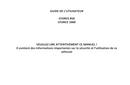 OWNERS MANUAL FOR FRANCE-1