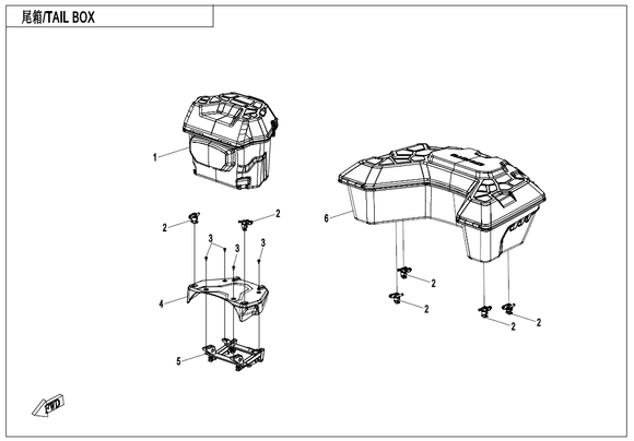 MIDDLE TAIL BOX