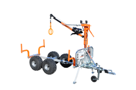 Pro-Terra TL1200 BIG KIT komplett skogsvagn med eget elsystem