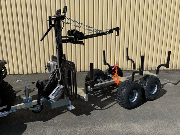 Pro-Terra TL1600BIGKIT komplett skogsvagn med eget elsystem