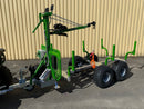 Pro-Terra TL1600BIGKIT komplett skogsvagn med eget elsystem-5