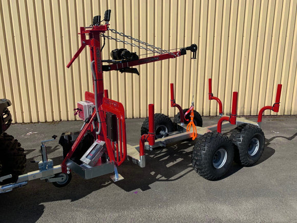 Pro-Terra TL1600BIGKIT komplett skogsvagn med eget elsystem