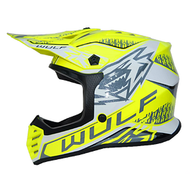 Barnhjälm Wulf Air-X Gul
