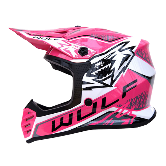 Barnhjälm Wulf Air-X Rosa