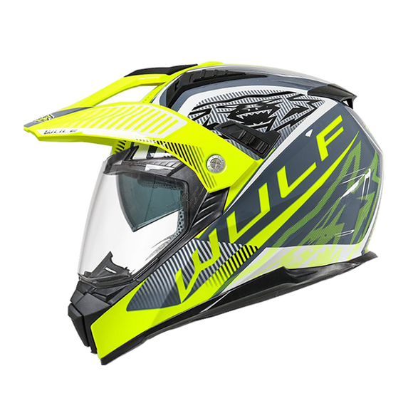 Hjälm Wulf Optima Gul