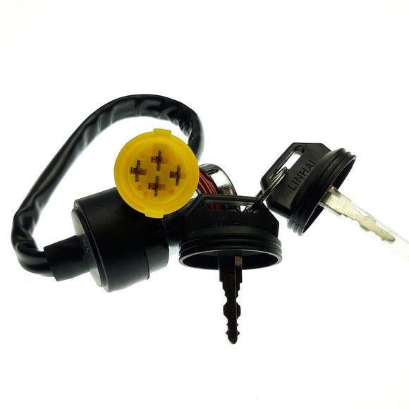 IGNITION SWITCH WITH KEY（USED FOR WATERPROOF)