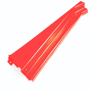 Rh Lower Front Mudguards,Red