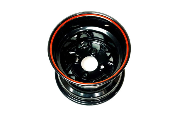 WHEEL REAR（IRON AND BLACK WITH RED LINE） of ATV300-D EFI T3b