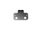 License plate lamp mounting plate