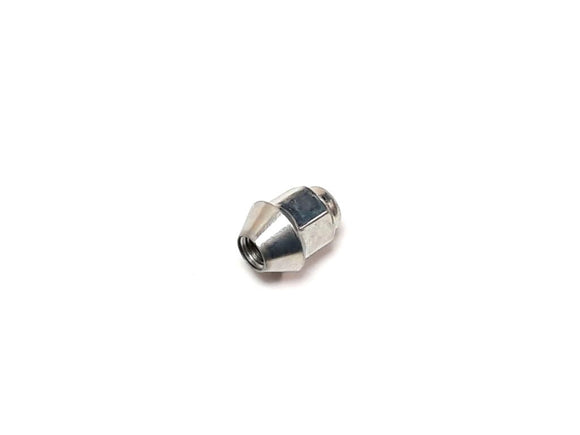 MOUNTING NUT, CHROME PLATED M10X1.25