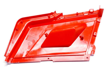 RH LOWER PANEL, RED (WITH HOLE)
