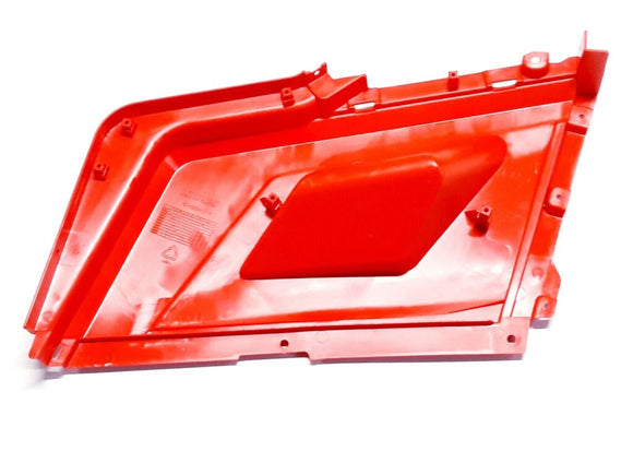 RH LOWER PANEL, RED (WITH HOLE)