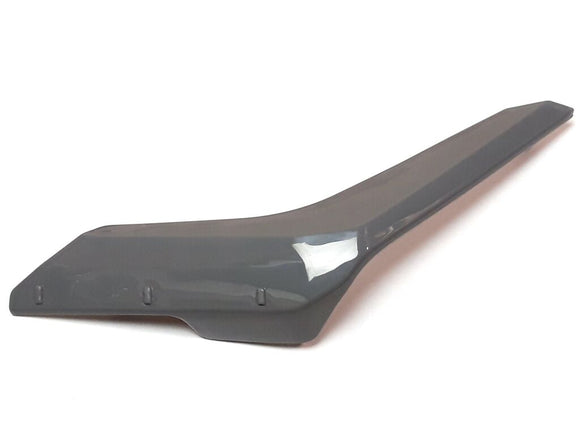 FRONT COVER TRIM STRIP LH, GRAY INJECTION